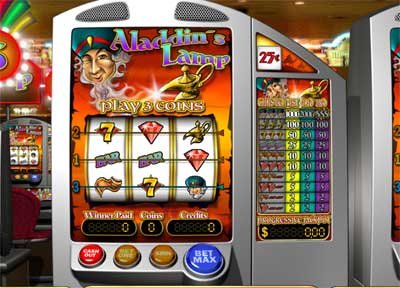 Классический слот с джекпотом IGT/Boss Media Aladdins Lamp